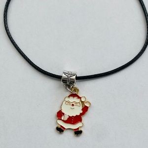 New Santa  pendant necklace